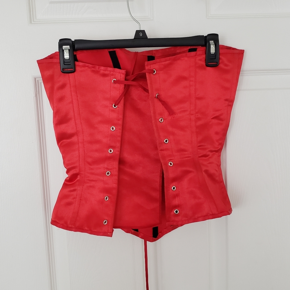 Red corset